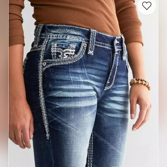 ROCK REVIVAL - Kelcie Easy Skinny Stretch Jean - Picture 4 of 5